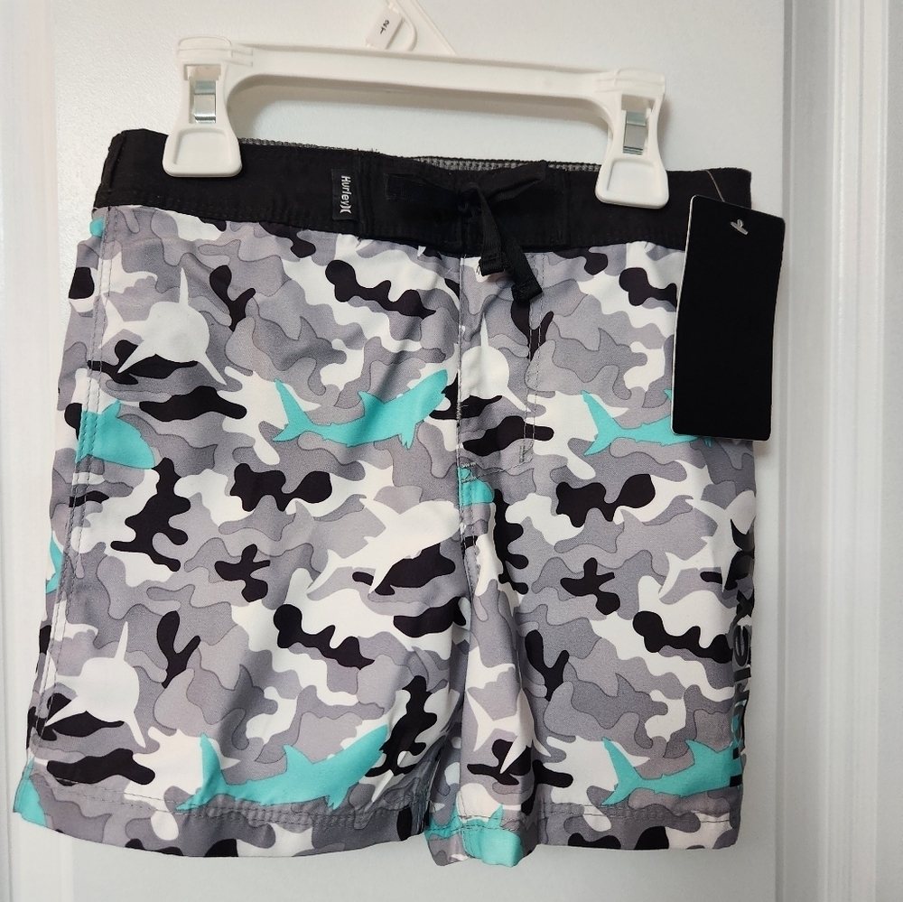 Hurley toddler 2T bathing swim shorts
